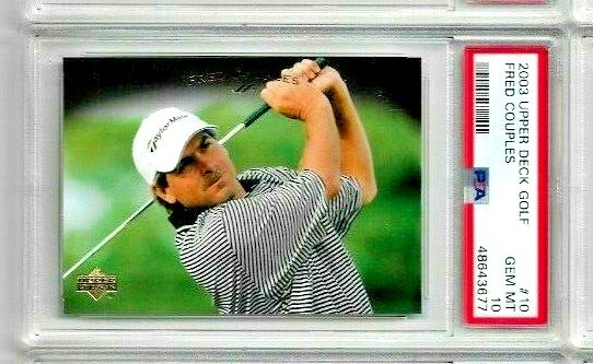 2003 Upper Deck Golf Fred Couples PSA 10