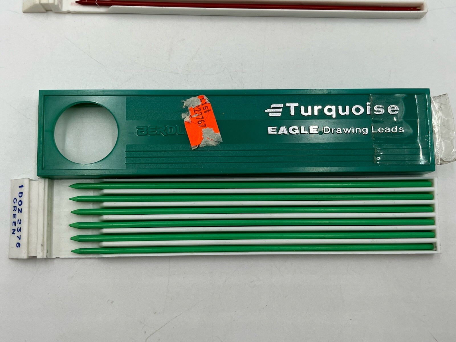 Vintage Berol Turquoise Eagle Drawing Leads 2376 and More