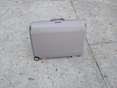 90s Samsonite OYSTER Latch Hard Shell Combo Locking Suitcase USA