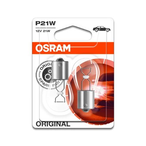2x Fiat 500 Genuine Osram Original Stop Brake Light Bulbs - Picture 1 of 2
