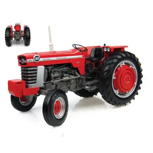 UNIVERSAL HOBBIES 1:16 TRATTORE MASSEY FERGUSON 165 DIESEL U.S. VERSION UH4053 - Immagine 2 di 2