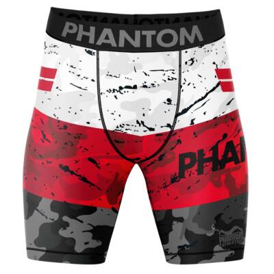 PHANTOM Compression Fight Shorts VECTOR Delta | Kampfsport MMA BJJ Muay Thai K1