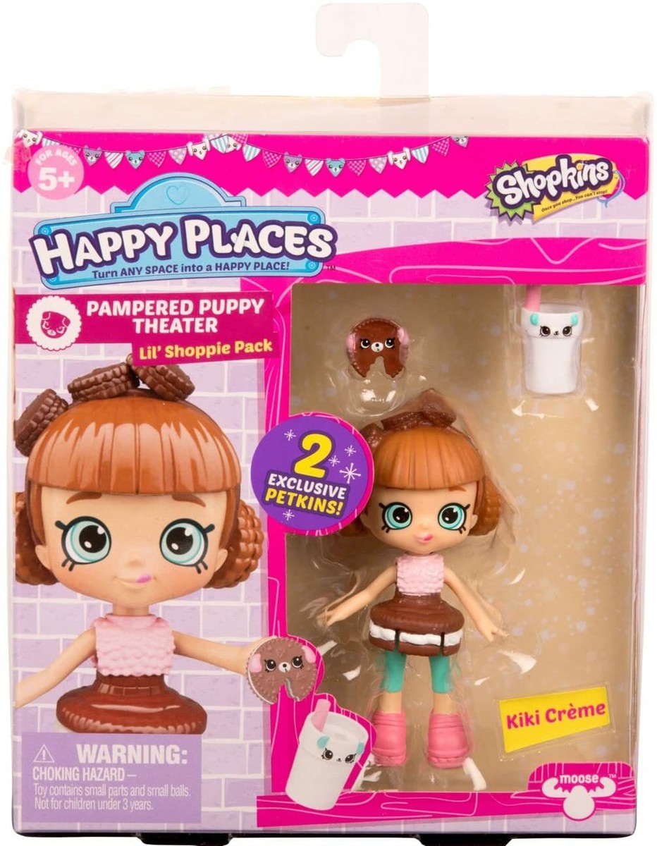Shopkins Happy Places Season Doll Single Pack Kiki Crème UK
