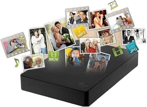 Seagate 2TB Portable External Hard Drive (HDD) Black - Windows/Mac (Open Box)