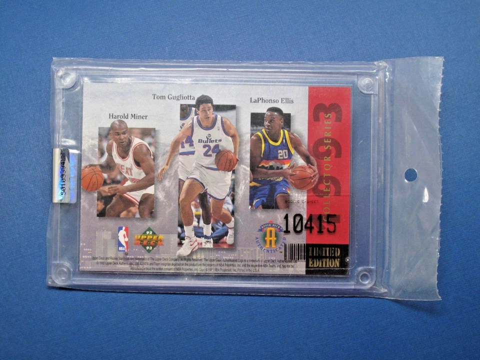 Tarjeta de baloncesto Upper Deck 1993 edición especial All Star Game edición novato Foto 3 de 4