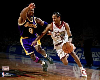 Kobe Bryant Allen Iverson NBA Basketball Legends Photo