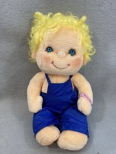 Vtg 1985 Kenner Hugga Bunch Doll Precious Hugs 17" Hallmark Yellow Blonde
