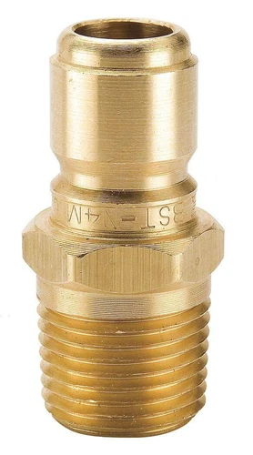 Parker Hannifin BST-N4M Series Brass Hydraulic Quick Coupling Nipple with Male