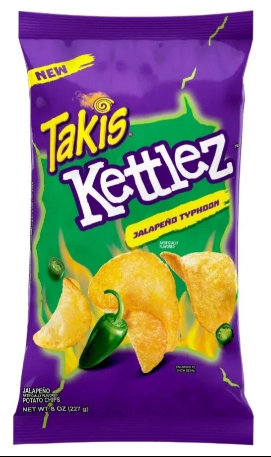 Kettlez Jalapeno Typhoon Takis Chips