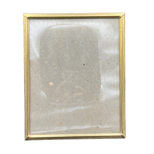 Vintage Gold Metal Picture Frame 8”x10” Photo Faux Red Velvet Easel Back - Picture 2 of 16