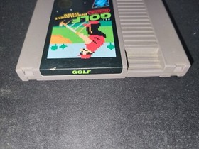 Golf Black Box Game Authentic Nintendo NES EXMT condition game cartridge