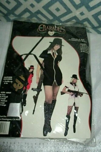 万圣节黑帮礼服演出服女