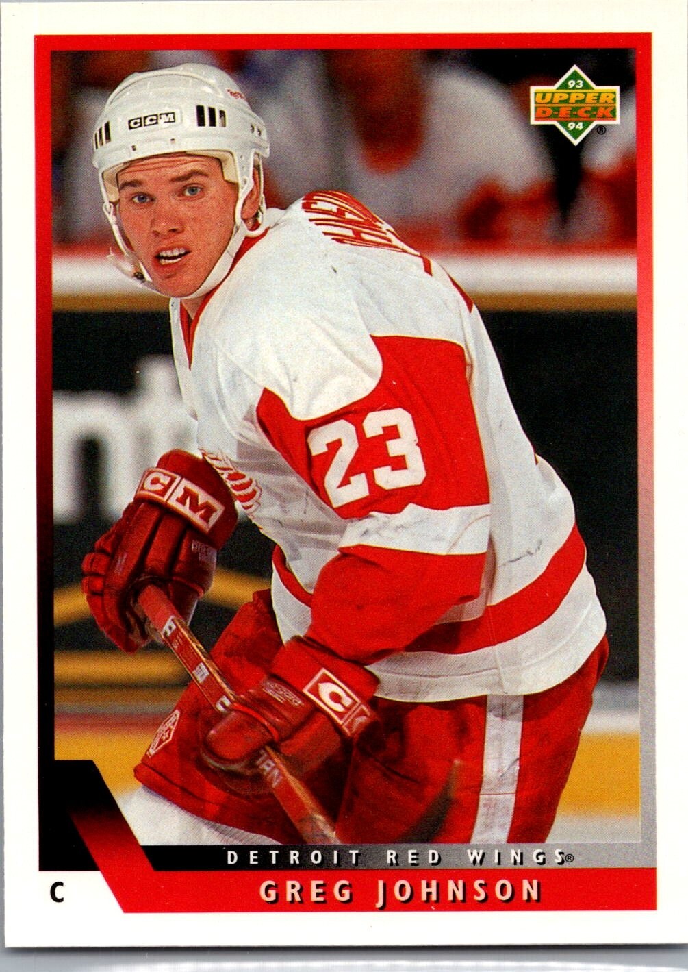1993-94 Upper Deck - #452 Greg Johnson