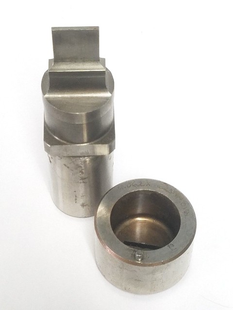 Mate Rectangle Punch & Die Set .062 x .625 + .012 Slug Free | eBay