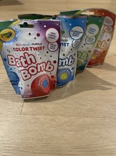 Crayola Color Twist Bath Bomb 4 Pack 