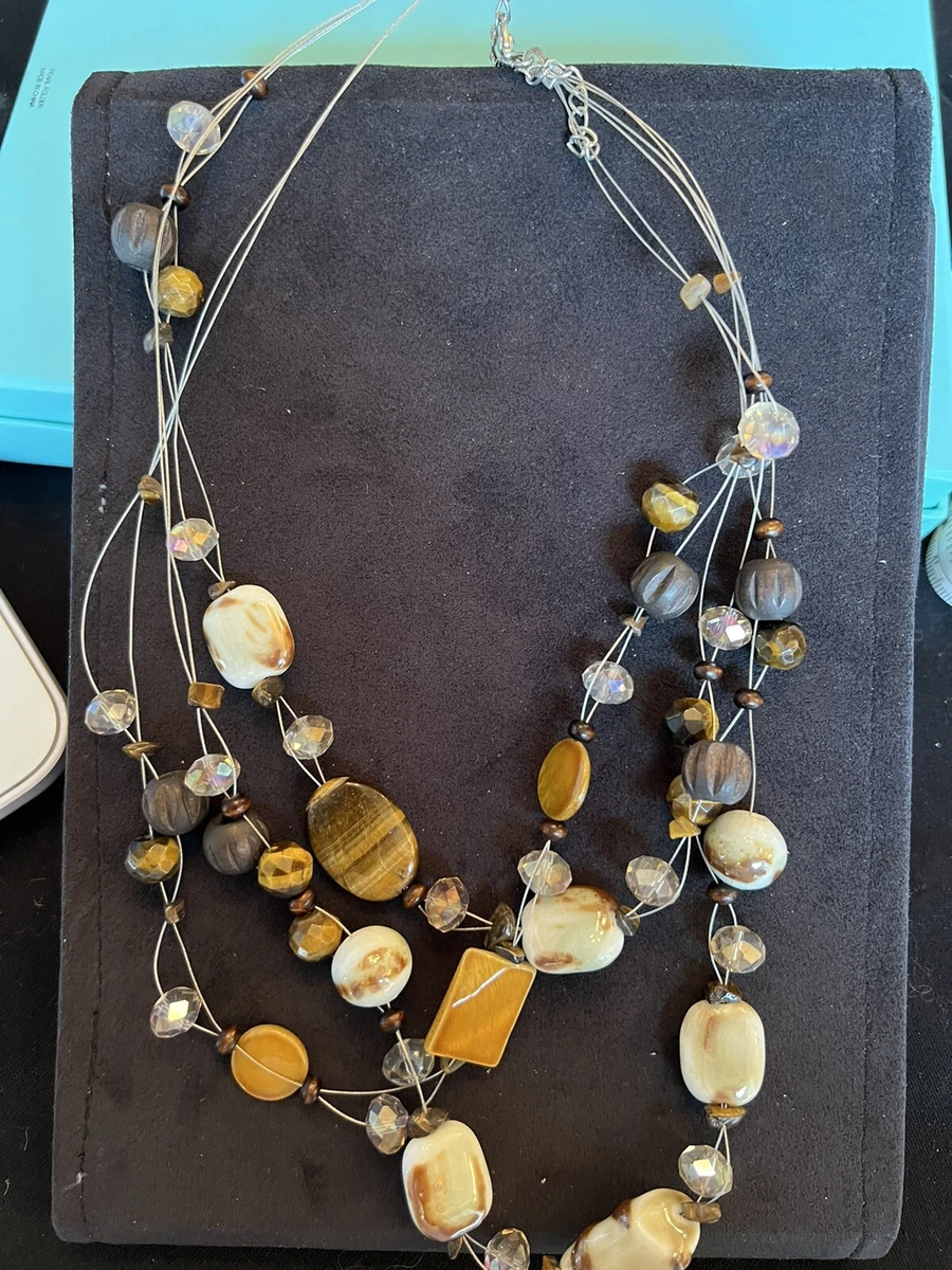 Shell layered necklace online