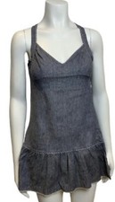 Mini abito jeans denim MOST WANTED Kristina Ti taglia US 0 UK 4 XXS 