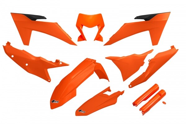 Set Plastics Motorradverkleidungen Full Ktm Exc 150 250 300 350 450 500 2024-image