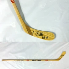 LUC ROBITAILLE Signed Koho Stick W/HOF Inscription