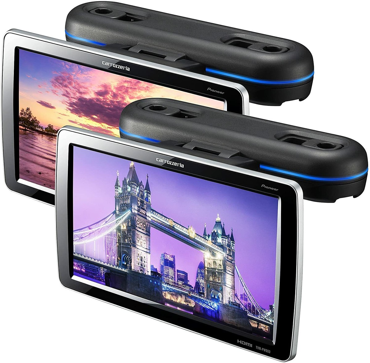 carrozzeria TVM-PW900T ヘッドレストモニター 2台セット ヘッドレストモニター TVM-PW900T 2台セット カロッツェリア リア
