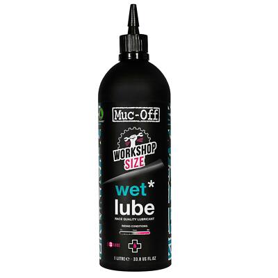 Muc Off Fahrrad Schmier Mittel Öl Für Schaltwerk & Kette Wet Lube 1L Pflege Bike