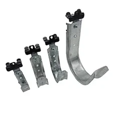 Swivel J Hooks with Hammer on Beam Flange CliP