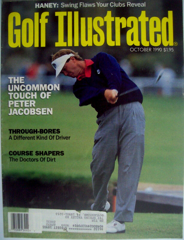 October 1990 Golf Illustrated Magazine - PETER JACOBSEN Cover