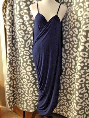 wrap around cover up dress