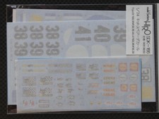 MFH Model Factory Hiro 1/24 Tipo33 '68 '69 LM Spare Decal SDK-166 from Japan