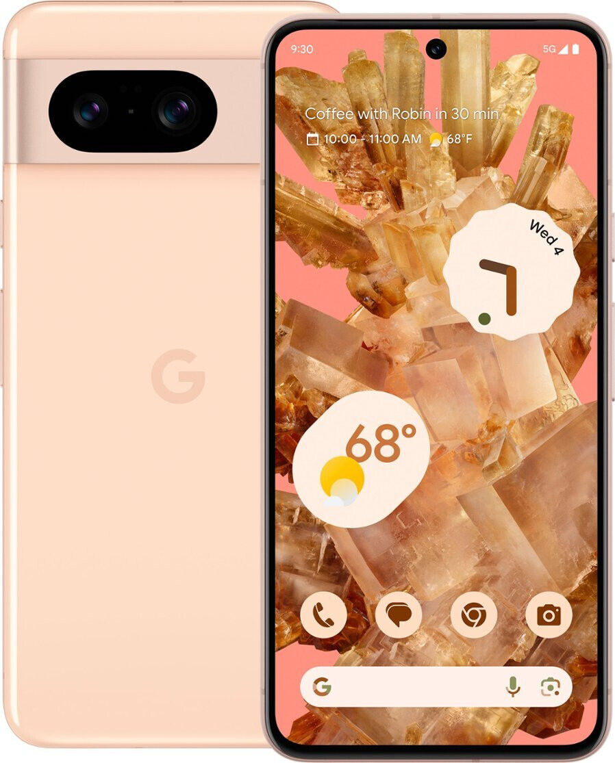 *NEW* Google Pixel 8 GKWS6 - 256GB - Rose Pink (Unlocked)  10/10 ✅