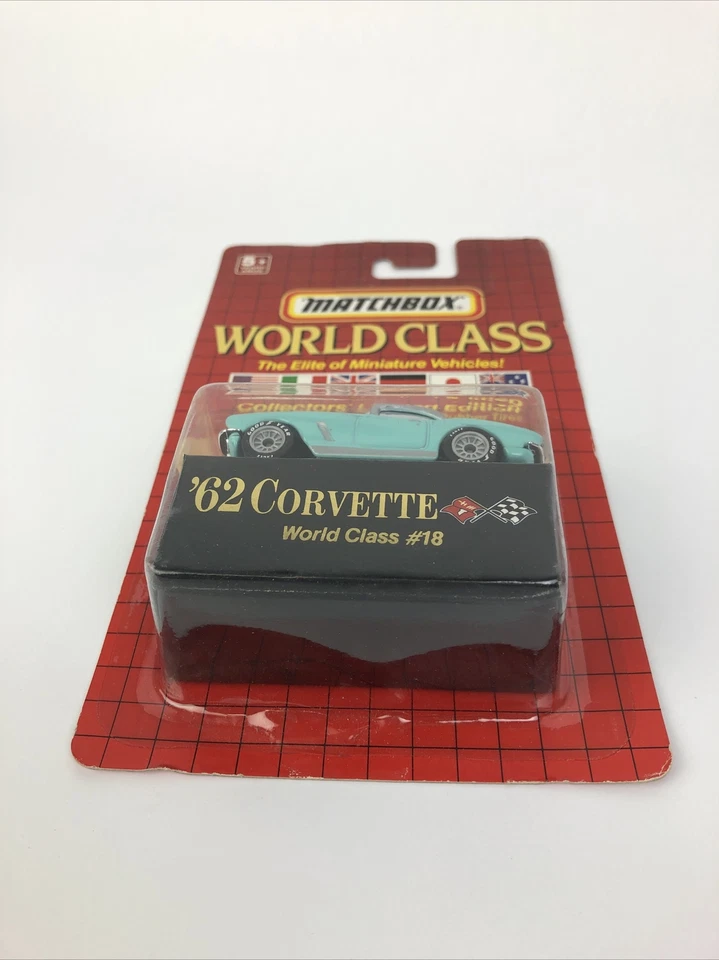 Authentic Matchbox '62 Corvette #18 World Class Collectors Limited Edition V8 - Image 4 of 4