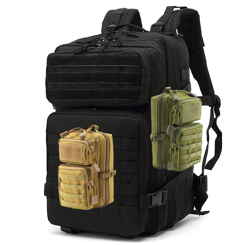 Men Tactical Sling Bag Military Waterproof Chest Bag Crossbody Pack for