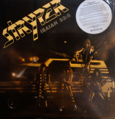 LP Stryper Soldiers Under Command 720771 ENIGMA 未開封 /00260 STRYPER - SOLDIERS UNDER COMMAND (1985) Enigma LTD ED. White vinyl