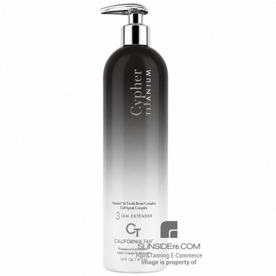 California Tan/Cypher Titanium ''Tan Extender Step.3'' 470ml/Aftersun/Solarium