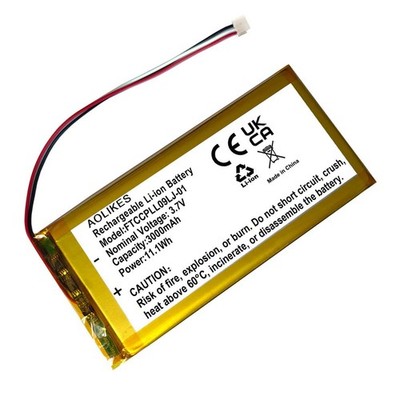3000mAh 3.7V Rechargeable Li-Polymer Battery for Redragon K686 / K685 / K585 ...