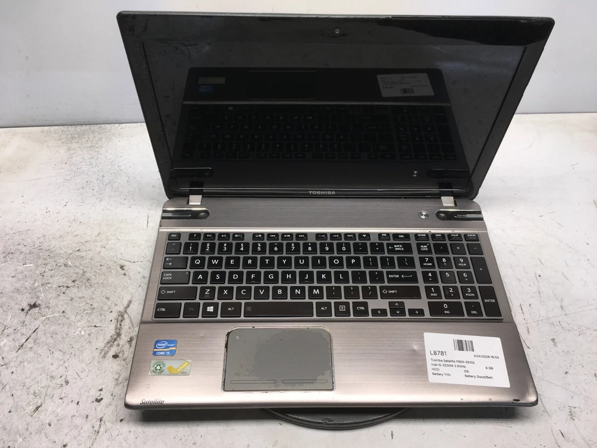 Toshiba Intel Core i5 3rd Gen. 8 GB RAM PC Laptops & Netbooks for
