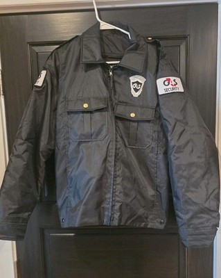  LawPro Security Jacket With G4S Patches Black Small