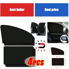 Magnetic Car Window Sunshade Curtain UV Protection Universal Side Window