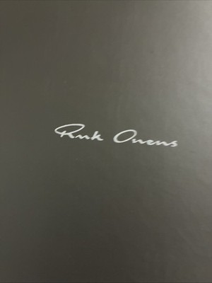 Rick Owens size 41  literally only worn once for pictures!
