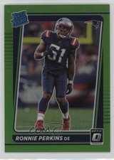 2021 Donruss Optic Rated Rookie Lime Green Prizm 19/35 Ronnie Perkins #283 0nr3