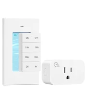 DEWENWILS Remote Control Outlet with Timer,Indoor Remote Timer Outlet,FCC Listed