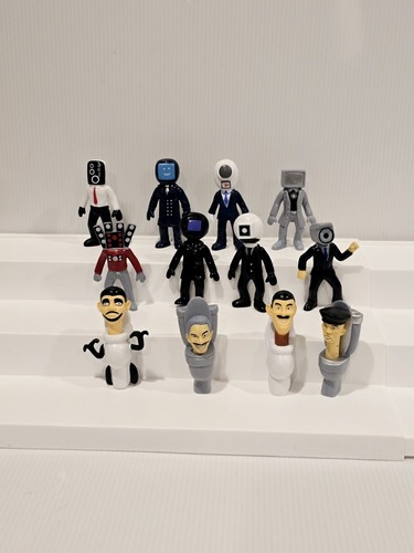Skibidi Toilet Mystery Mini Figure Bonkers Toy Set