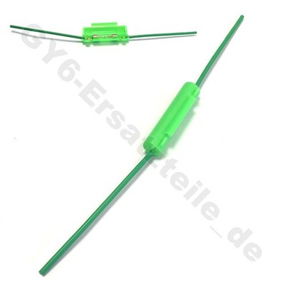 PLUSLEITUNG mit SICHERUNGSHALTER für 2-& 4-TAKT CHINA ROLLER BAOTIAN REX RS ZNEN