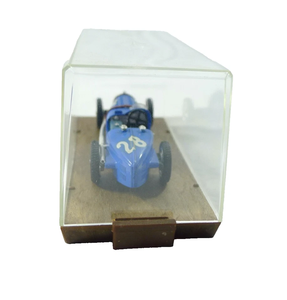 IDEA REGALO MODELLINO VINTAGE AUTO D'EPOCA BUGATTI  59 1933  HP 230 BRUMM 1/43 - Immagine 4 di 4