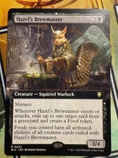 Hazel's Brewmaster, Extended Art!!: Bloomburrow Commander, (Non-Foil), #0052