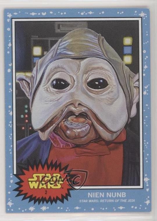 2019 Topps Star Wars Living Set /2888 Nien Nunb #2 1g9