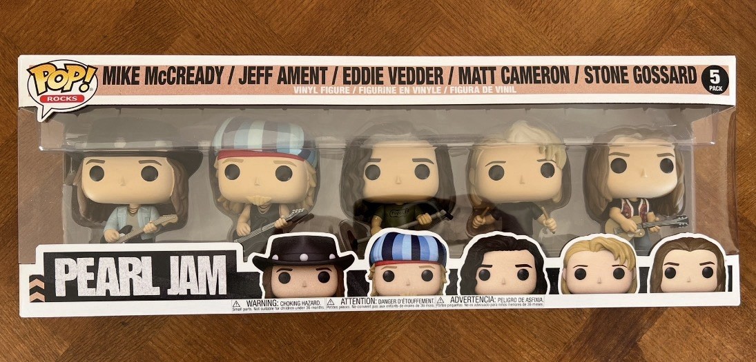 Funko Pop Pearl Jam 5-Pack Rocks Figurine Vinyle Groupe Musique