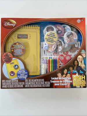 Disney High School Musical Locker Activity Set 2008 Megabrands NEW Sealed