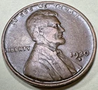 1930-D 1C BN Lincoln Cent WHEAT PENNY 4897N