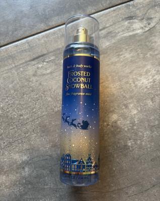 Bath & Body Works Frosted Coconut Snowball Fine Fragrance Mist Women 8 oz